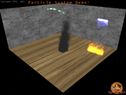 Particle System 3D Demo