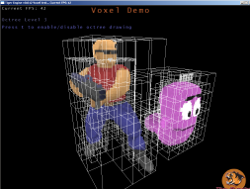 Voxel model loader demo