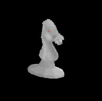 Square based voxel renderer