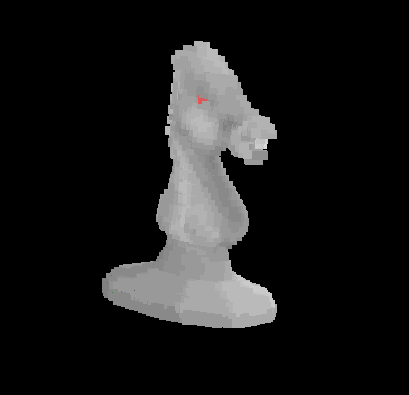 Square based voxel renderer